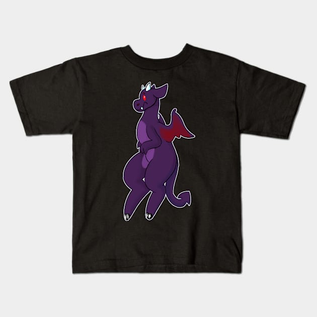 Jersey Devil Kids T-Shirt by PlushieMoths